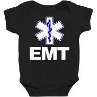 Emt Emergency Medical Technician Uniform Firts Aid Baby Bodysuit | Artistshot