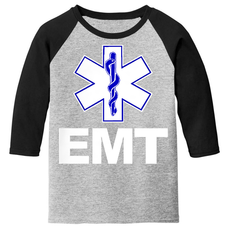 Emt Emergency Medical Technician Uniform Firts Aid Youth 3/4 Sleeve | Artistshot