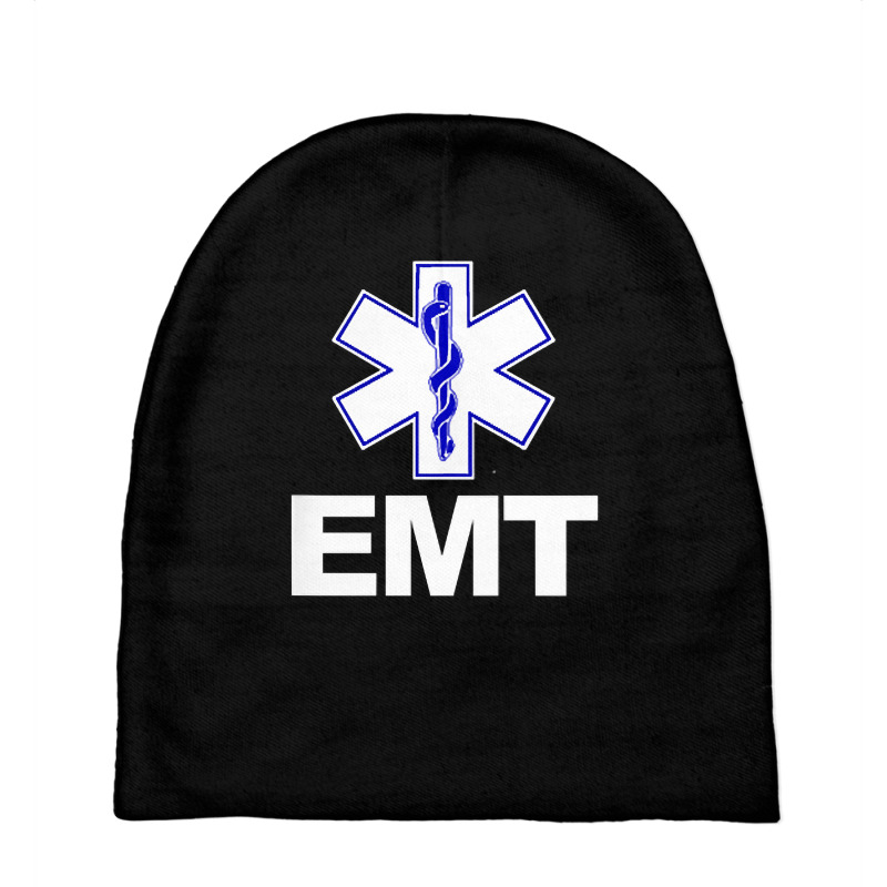 Emt Emergency Medical Technician Uniform Firts Aid Baby Beanies | Artistshot