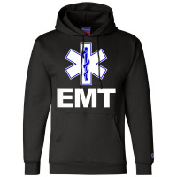 Emt Emergency Medical Technician Uniform Firts Aid Champion Hoodie | Artistshot