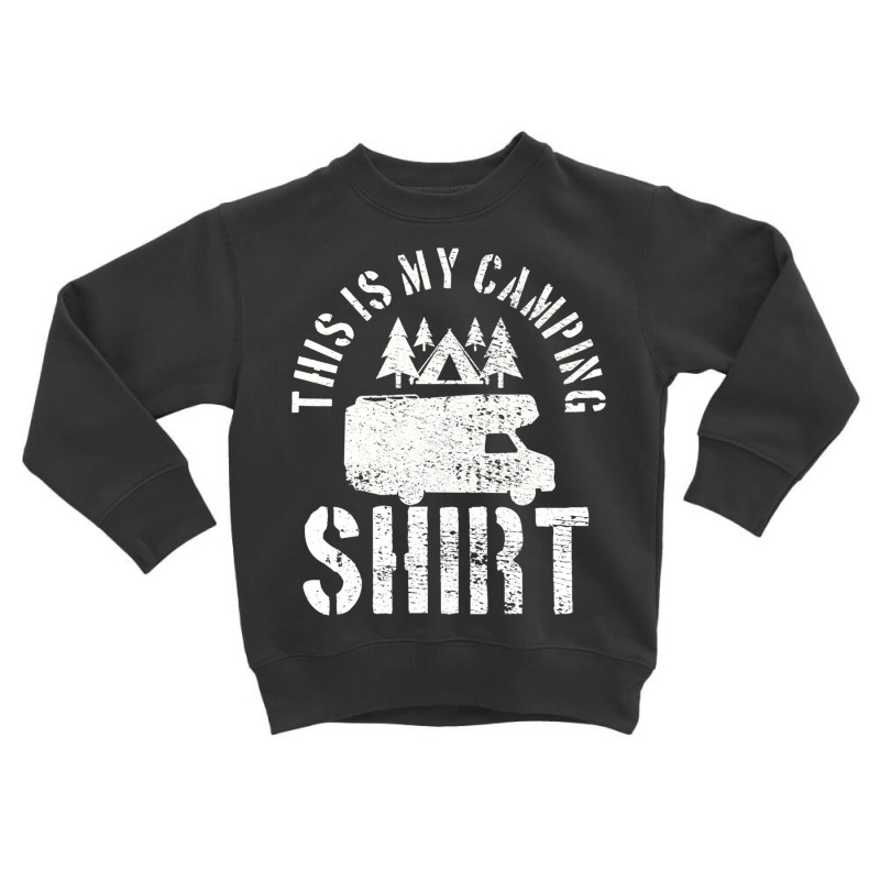 Camping Trailer Camper Van Mobile Home Caravan Mot Toddler Sweatshirt by imelde | Artistshot