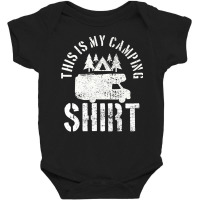 Camping Trailer Camper Van Mobile Home Caravan Mot Baby Bodysuit | Artistshot