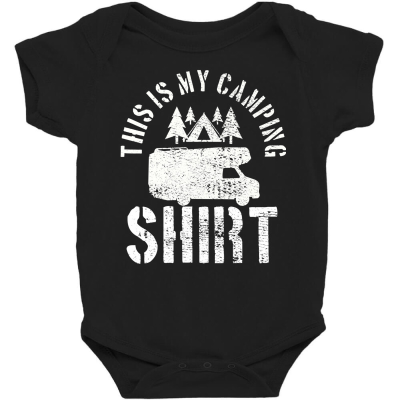 Camping Trailer Camper Van Mobile Home Caravan Mot Baby Bodysuit by imelde | Artistshot