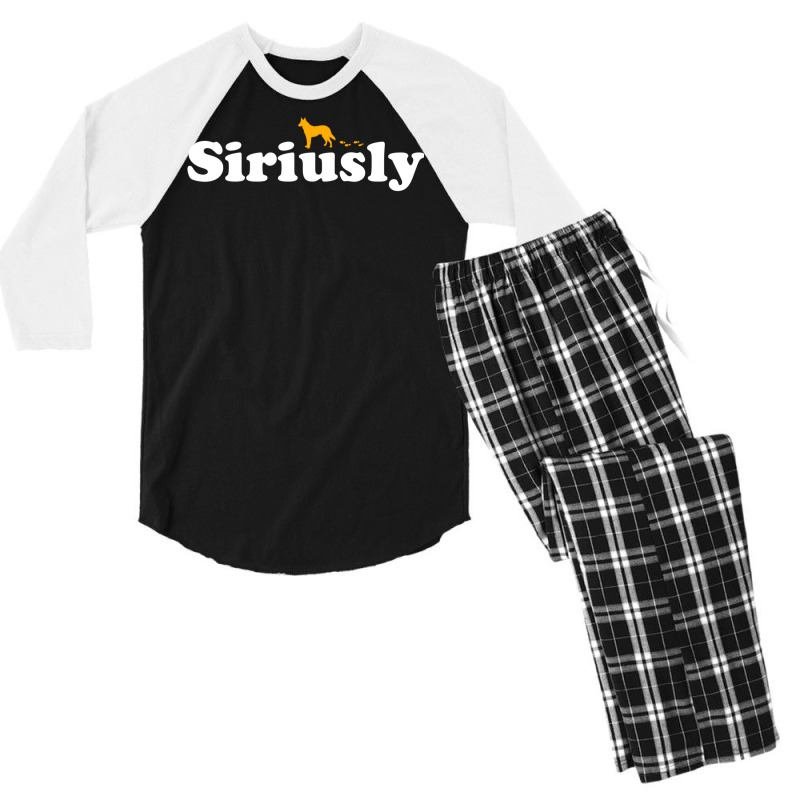 Siriusly 51 Men's 3/4 Sleeve Pajama Set by russomongonn | Artistshot