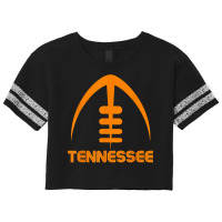 Retro Tennessee Tn Orange Vintage Design Classic T Scorecard Crop Tee | Artistshot