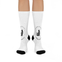 Karma Is A Cat Purring In My Lap T Shirt Crew Socks | Artistshot