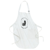 Karma Is A Cat Purring In My Lap T Shirt Full-length Apron | Artistshot