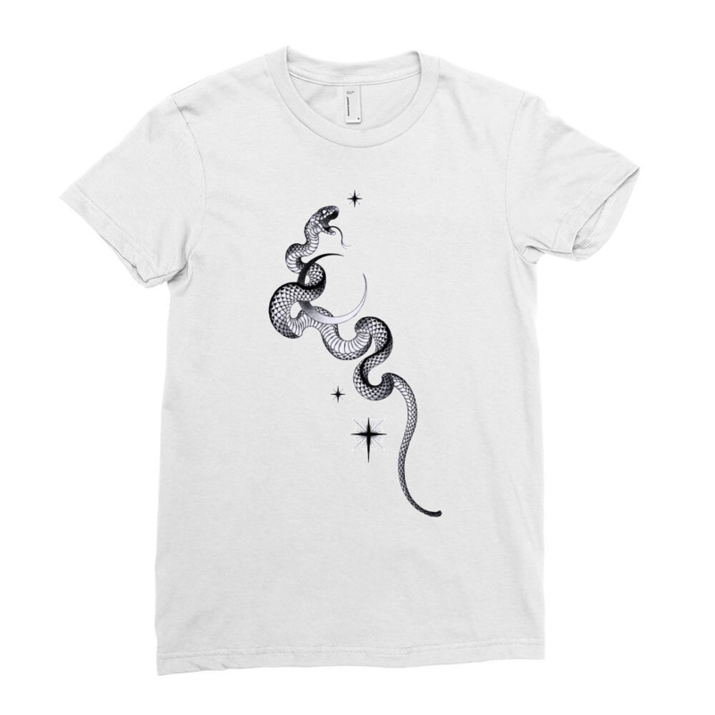 Snake! Ladies Fitted T-Shirt by squibbvossen6 | Artistshot