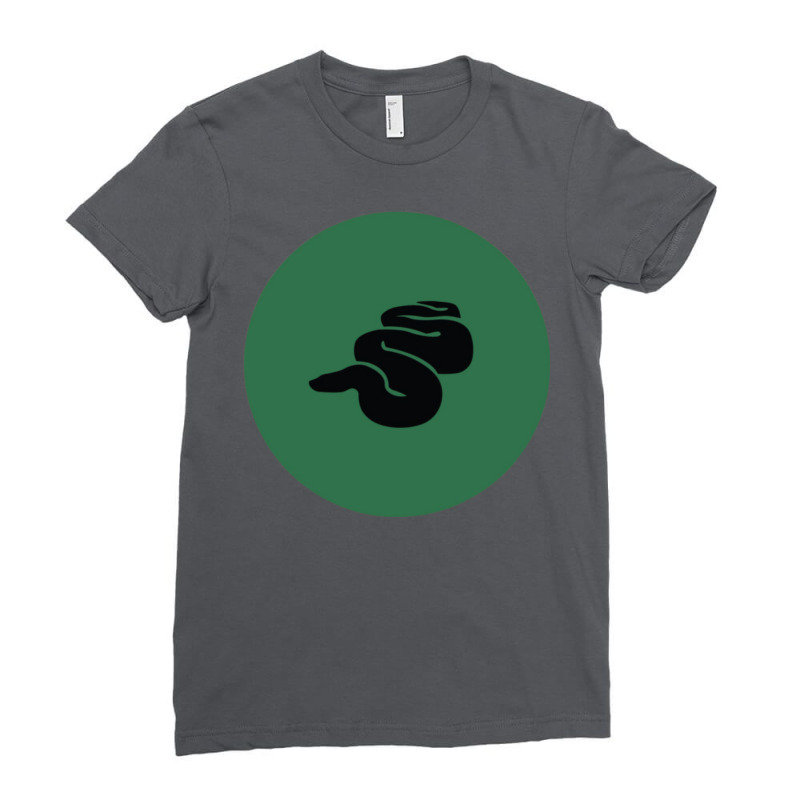 Snake Silhouette 1 Ladies Fitted T-Shirt by besleymarthas | Artistshot