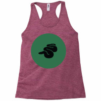 Snake Silhouette 1 Racerback Tank | Artistshot