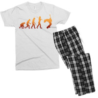 Evolution Of A Guitar Player Men's T-shirt Pajama Set | Artistshot