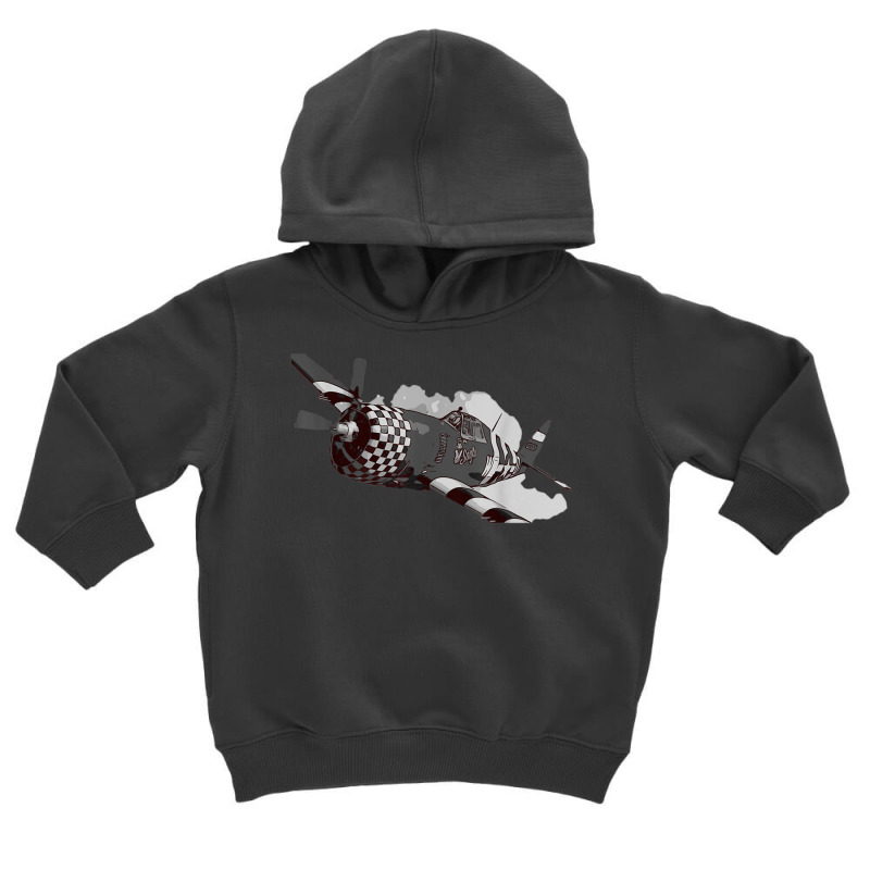 P 47 Thunderbolt Warbird Warplane Aircraft T Shirt Toddler Hoodie | Artistshot