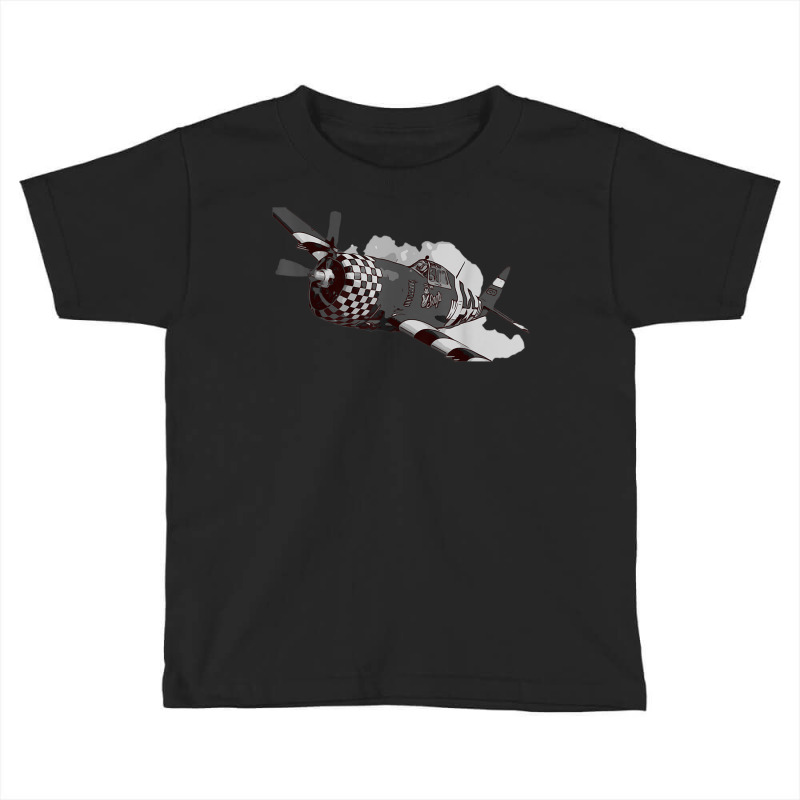 P 47 Thunderbolt Warbird Warplane Aircraft T Shirt Toddler T-shirt | Artistshot