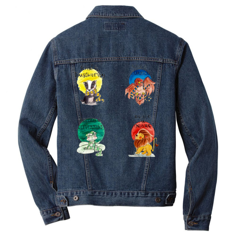 The Four Men Denim Jacket by russomongonn | Artistshot