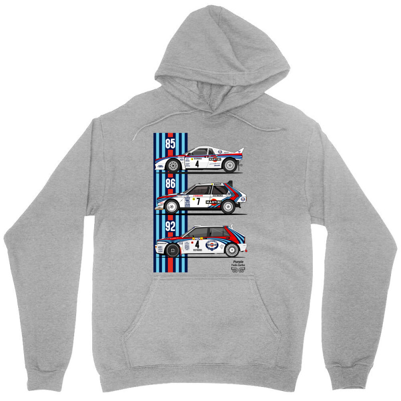 Lancia Martini Trio Unisex Hoodie by caplessoroan | Artistshot