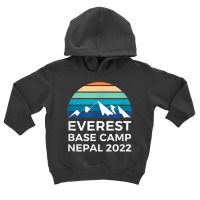 Mt. Everest Base Camp Trek 2022 For Mountain Lover Toddler Hoodie | Artistshot