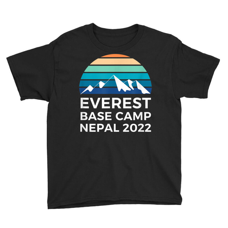 Mt. Everest Base Camp Trek 2022 For Mountain Lover Youth Tee by holden | Artistshot