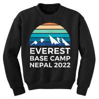 Mt. Everest Base Camp Trek 2022 For Mountain Lover Youth Sweatshirt | Artistshot