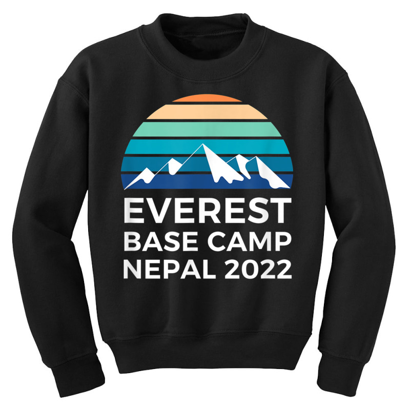 Mt. Everest Base Camp Trek 2022 For Mountain Lover Youth Sweatshirt by holden | Artistshot