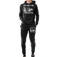 Take Him To The Train Station T Shirt Hoodie & Jogger Set | Artistshot