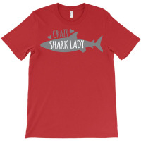 Crazy Shark Lady T-shirt | Artistshot