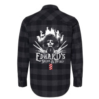 Edward's Salon And Topiary   Edward Scissorhands Flannel Shirt | Artistshot