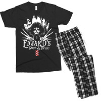 Edward's Salon And Topiary   Edward Scissorhands Men's T-shirt Pajama Set | Artistshot