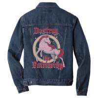 Destroy The Patriarchy Men Denim Jacket | Artistshot