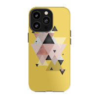 Geometric Compilation In Rose Gold And Blush Pink Iphone 13 Pro Case | Artistshot