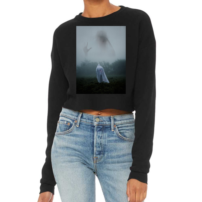 Ghost Cropped Sweater by omerpsd | Artistshot