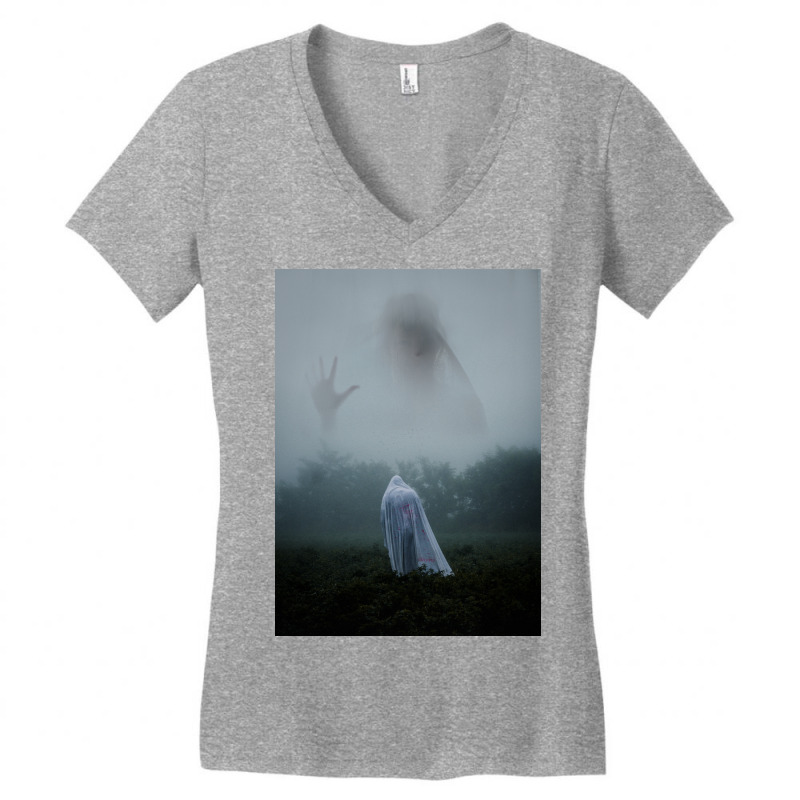 Ghost Women's V-Neck T-Shirt by omerpsd | Artistshot