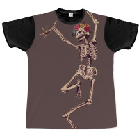 Halloween Party Dancing Skeleton  Dancing Skeleton Graphic T-shirt | Artistshot