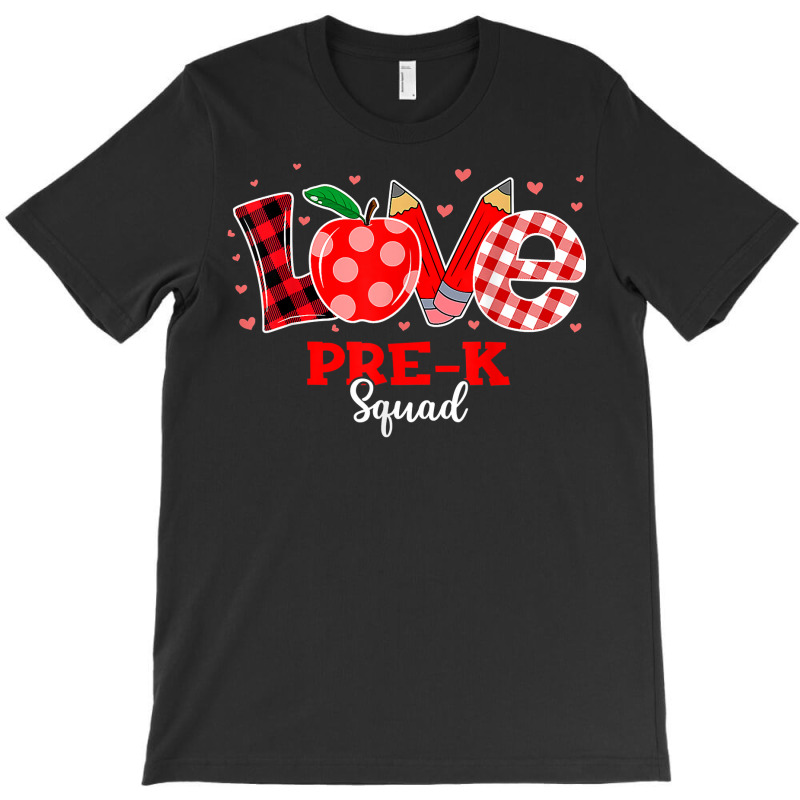 Love Pre K Squad Cute Preschool Teacher Valentines T-shirt | Artistshot