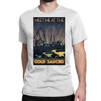 Final Fantasy Vii Gold Saucer Travel Poster Classic T-shirt | Artistshot