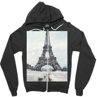 Paris Zipper Hoodie | Artistshot