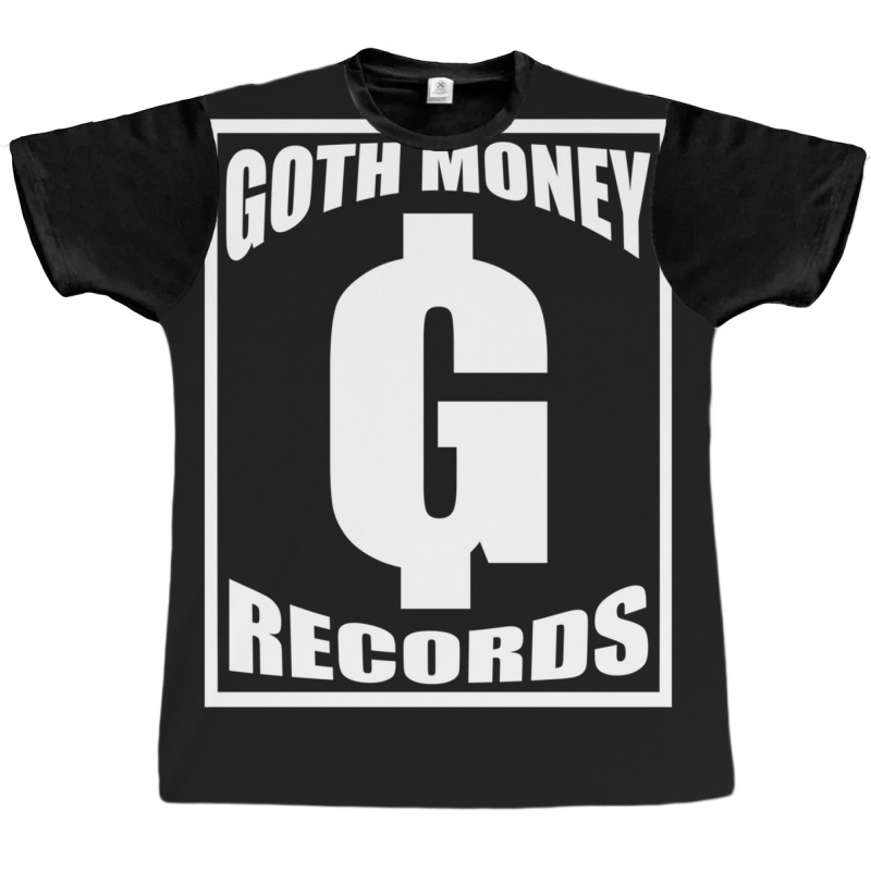 Goth Money Records Og On Black Graphic T-shirt | Artistshot