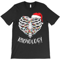 Skeleton Heart Radiology Christmas Radiologist Mri T-shirt | Artistshot