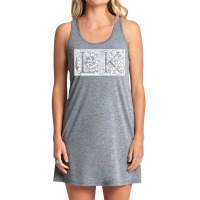 Lk   Initials L K Name Surname Onomastics Onomatol Tank Dress | Artistshot