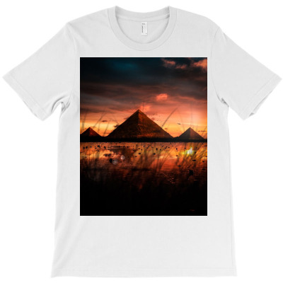 Pyramids T-shirt Designed By Omer Psd