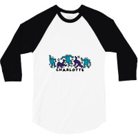 Hornets Groovy People 1 3/4 Sleeve Shirt | Artistshot