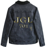 Jgl Camisa Mexican Mexican Shirt Jgl Shirts Jgl Go Unisex Sherpa-lined Denim Jacket | Artistshot