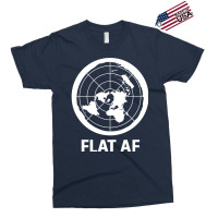 Flat Af Flat Earth Society Exclusive T-shirt | Artistshot