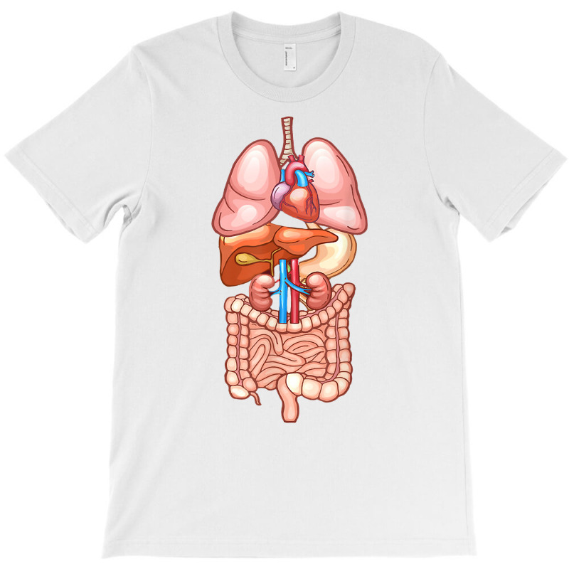 Halloween T Shirt Internal Organ Diagram Anatomy T-shirt | Artistshot