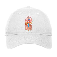 Halloween T Shirt Internal Organ Diagram Anatomy Adjustable Cap | Artistshot