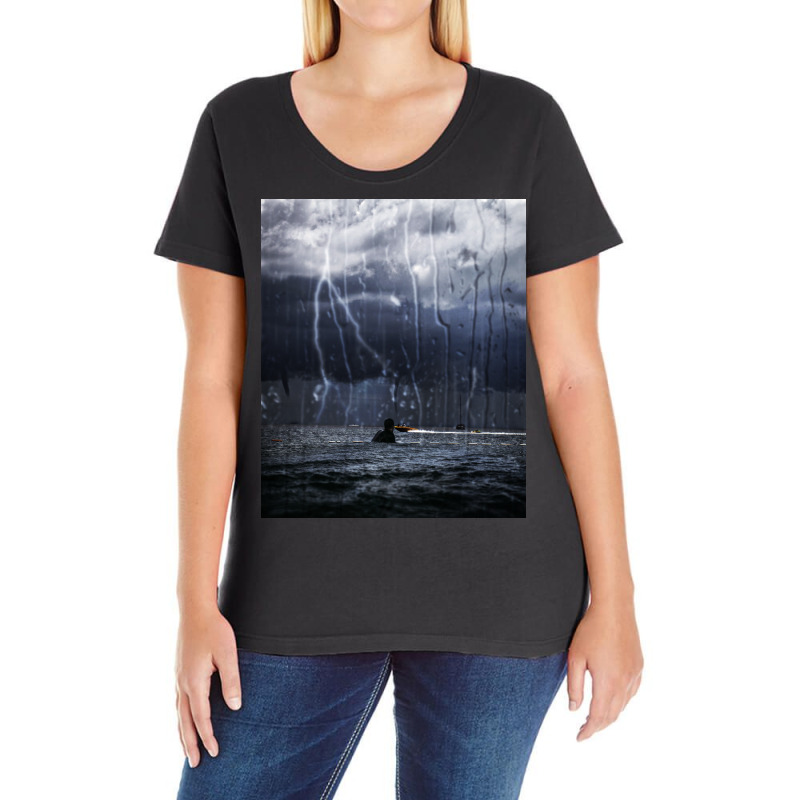 Tornado Ladies Curvy T-Shirt by omerpsd | Artistshot