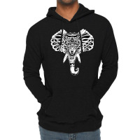 Elephant Ornate Lightweight Hoodie | Artistshot