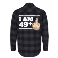 Milestone 50th Birthday   Gag Bday Joke Gift Idea Flannel Shirt | Artistshot