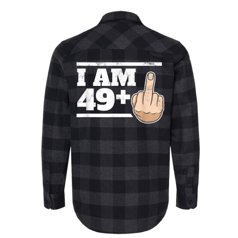 Milestone 50th Birthday   Gag Bday Joke Gift Idea Flannel Shirt by corindu | Artistshot