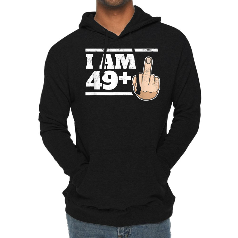 Milestone 50th Birthday   Gag Bday Joke Gift Idea Lightweight Hoodie by corindu | Artistshot