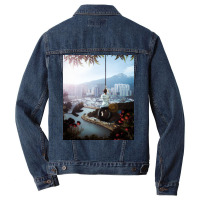 Hong Kong Park Men Denim Jacket | Artistshot